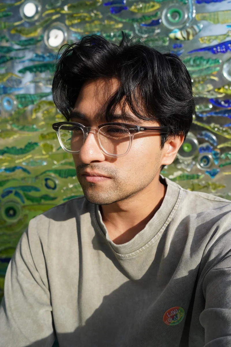 Nikhil Dhanda outdoors in sunlight